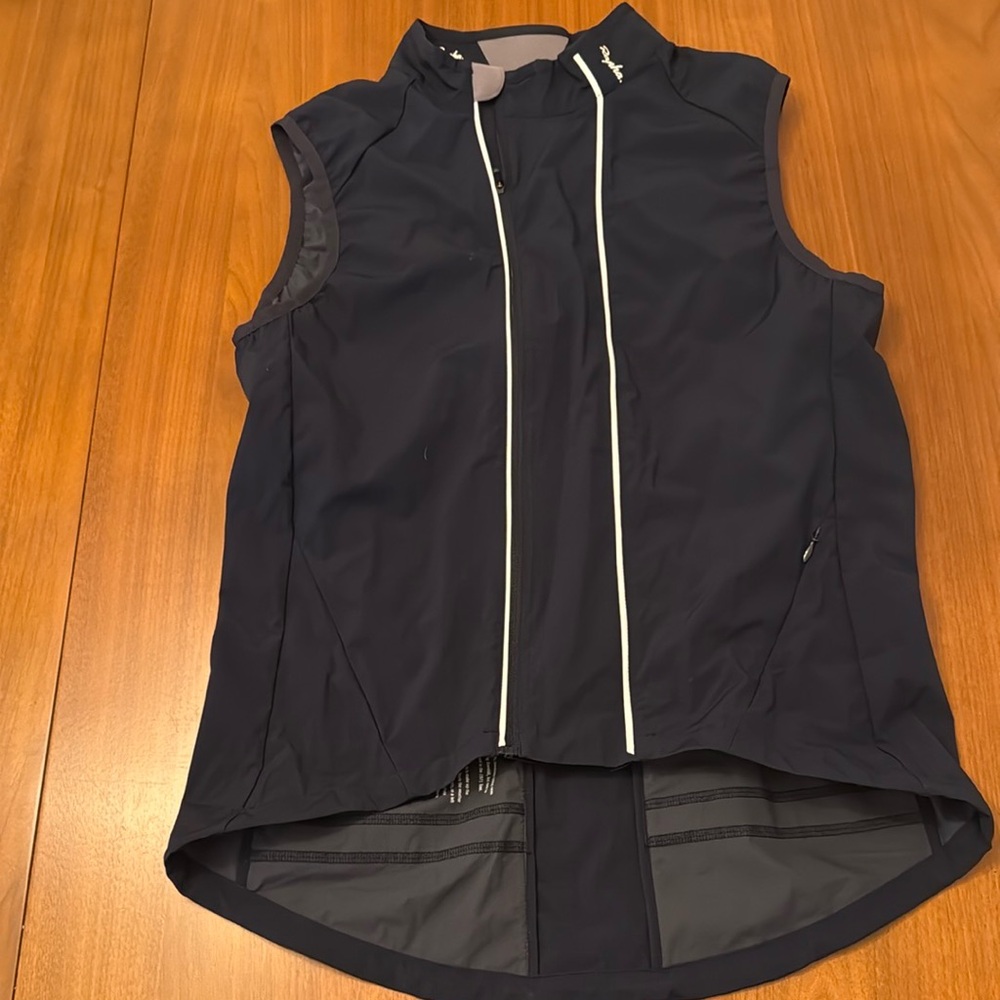 Rapha Navy Cycling Gilet Vest with Pockets (Men’s Large)